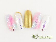 エリクサーネイル 五反田(Elixir Nail)/定額a シンプル／クーポン使用
