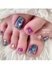 キラキラインクアート