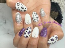 アン ジョーヌドラゴ/【自爪ネイル】レオパードネイル