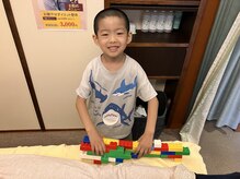子育てママの整体サロン/施術中のお子様の様子