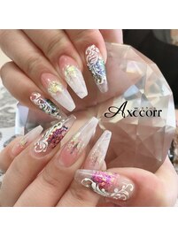 マーブルグラデ・クリアデザイン