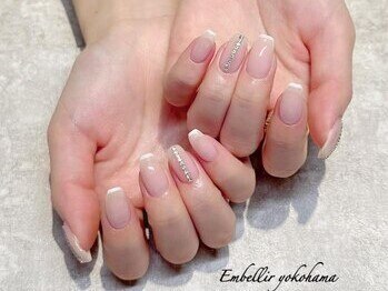 アンベリール 横浜店(Embellir)の写真/人気トレンドデザイン、華やかアートデザインからシンプルデザインまで♪カラーチェンジもOKです◎