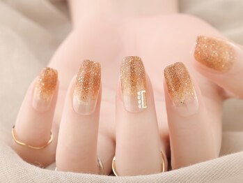 エムスラッシュ センター南(M.SLASH)/ラメグラデーションネイル