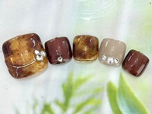 ティーエヌ 辻堂店/フット定額ネイル☆8800円