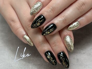 リコ(LIKO)/ブラック×ゴールド