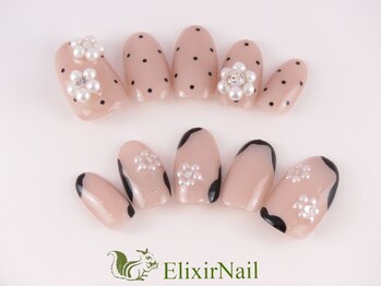 エリクサーネイル 神田(Elixir Nail)/定額やり放題/クーポン使用