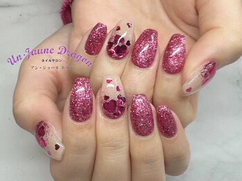アン ジョーヌドラゴ/【自爪ネイル】グリッターネイル
