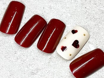 チェリーズネイル(Cherrys Nail)/ハート ポイント ネイル