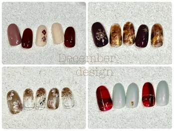 ロテン ガーデン/１２月定額ネイル