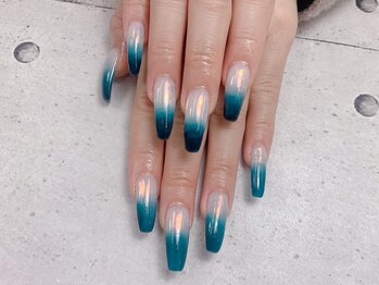 ネイル ビューティーマジック 葛西本店/ロンググラデーションネイル