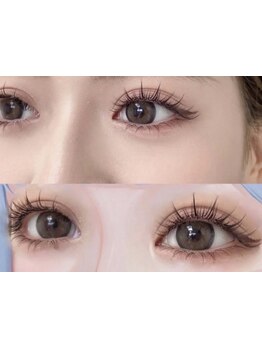 ネイル・アイメニューの同時施術が可能