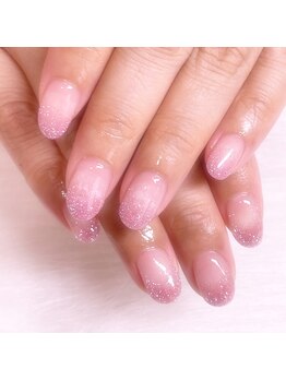 梅島のネイル屋さん/ラメグラ