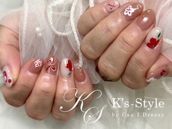 ケーズスタイル バイ キャンアイドレッシー(K's-Style by Can I Dressy)の写真/年齢を重ねても、綺麗な指先へ。"アロマ"香る上質な空間×プロの施術で上品さと清潔感を兼ね備えた手元に。