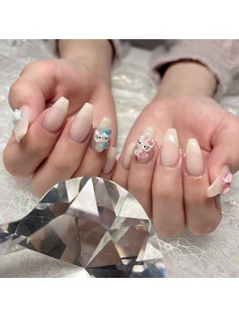 キティちゃんネイル