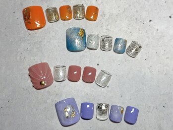 ネイルデコ(nail DECO)/大人ニュアンス定額