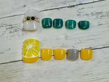ミュウ(nail&eyelash salon Myu)/定額フットジェル