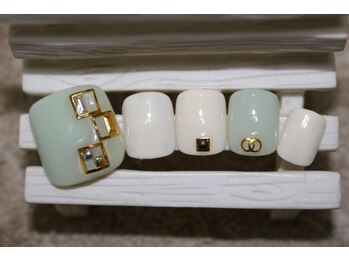 ネイルサロン ユーア(Yu a)/フット定額デザイン¥8480