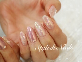スタイリッシュネイルズ(Stylish Nails)/オーロラヴェール&シェル