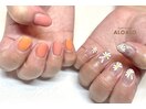お花ネイル