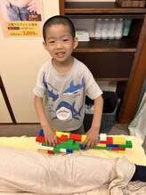 子育てママの整体サロン/施術中のお子様の様子