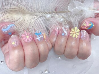 ビューティーサロン フラワーズ/持ち込みデザイン☆¥9980