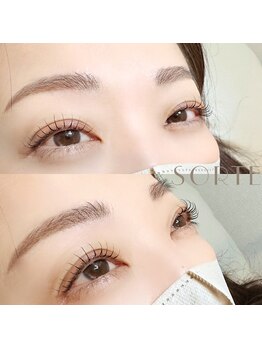 ソルテ(SORTE)/美眉スタイリング＋まつげパーマ