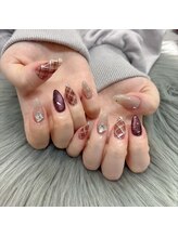ポミーネイル 池袋店(pomynail)/チェックネイル