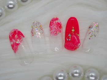 フェリーチェ(nail salon&school felice)/天然石ネイル¥12,672