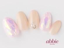 ネイルサロン アビー 宮益坂店(abbie)/オーロラフィルム　￥10516