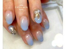 ネイルズ カスミン(nails CASU-MIN)/初秋に綺麗なお花アート