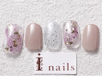 シンプル上品ニュアンス￥7200