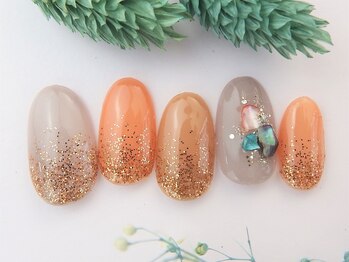 ネイルズガッシュ 蒲田東口店(NAILsGUSH)/＊キラキラシェルネイル＊