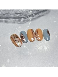 ニュアンスシェルネイル