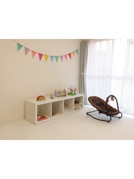 お子様同伴OKのサロン