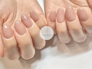 ジーエスネイル(GS NAIL)/ナチュラルピンクワンカラー