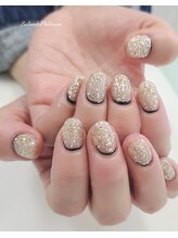 サロン ド プラチナ(Salon de Platinum)/スタンダードコース/ラメネイル