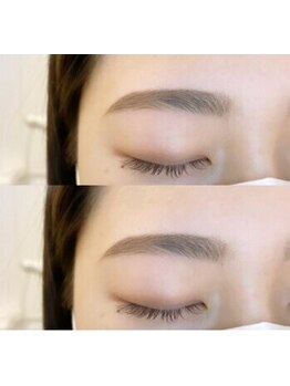 アイブロウメニューがあるサロン