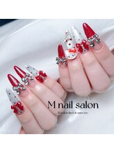 Mネイル/赤フラッシュ|マグネット