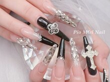 ピオミエルネイル 新宿(pio miel nail)/ゴテゴテロングネイル