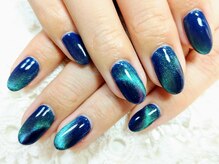 エムネイル(M Nail)/マグネットネイル・bluegreen