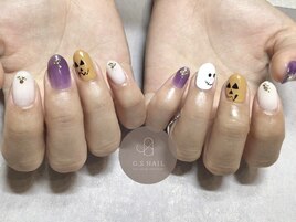 ハロウィンネイル