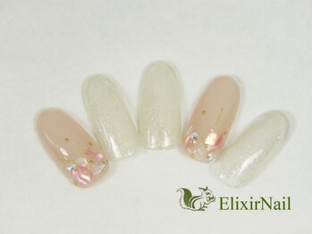 エリクサーネイル 五反田(Elixir Nail)/定額a シンプル/クーポン使用