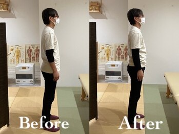 整体院京谷 富山店/姿勢が変わるを体感してください