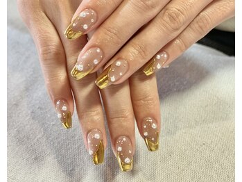 ロータス Lotus/ミラーフレンチネイル