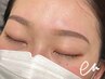 眉毛アイブロウWAX＋顔2パーツWAX＋間引き（メイク仕上げ）¥8400