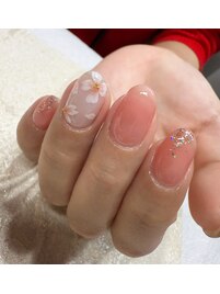 フラワーネイル