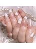 【HAND/￥8300】バーチャルフレンチネイル 90分