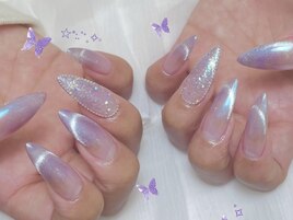 長さだし/ピクシーネイル