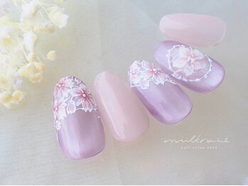 ミルクネイル(MILK NAIL)/さくら〈新規7500円〉