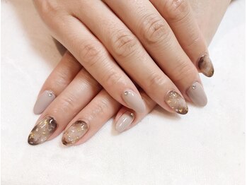 ロータス Lotus/秋ネイル